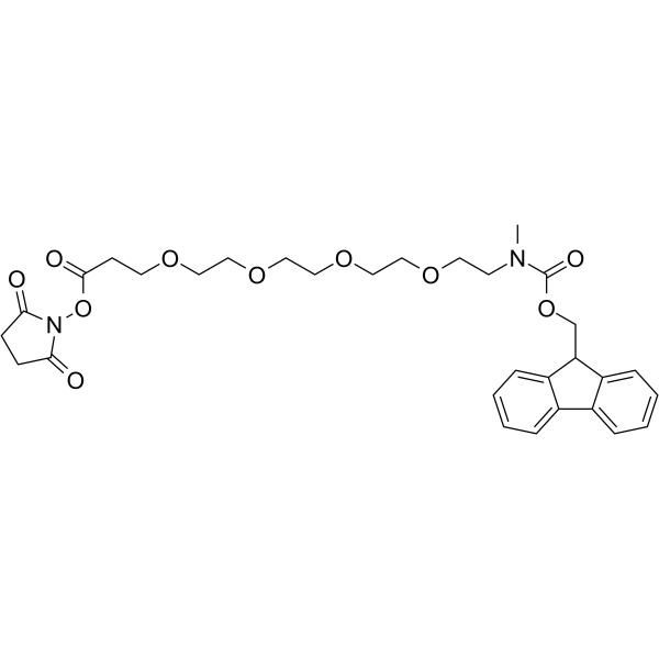 Fmoc-NMe-PEG4-NHS ester 2228857-30-3